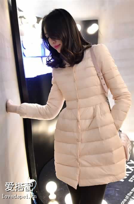 收腰羽絨服助你成為小腰精
