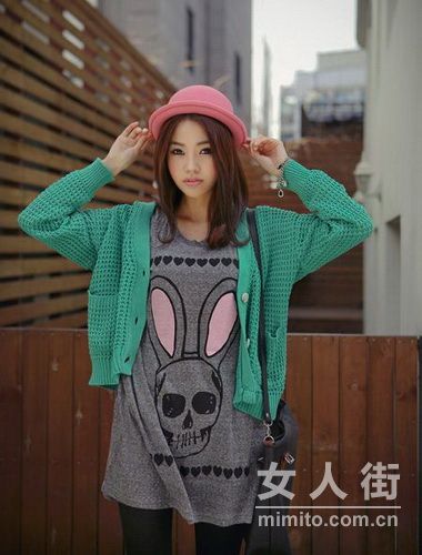 氣質迷人！甜范兒女生清新春裝搭配