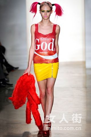 Jeremy Scott 2011秋冬女裝秀